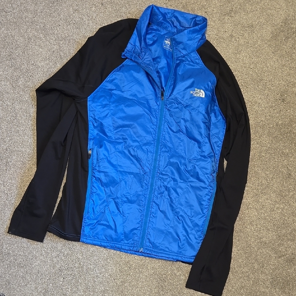 The North Face Blue and Black Full-Zip Jacket